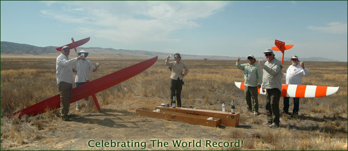 world record celebration